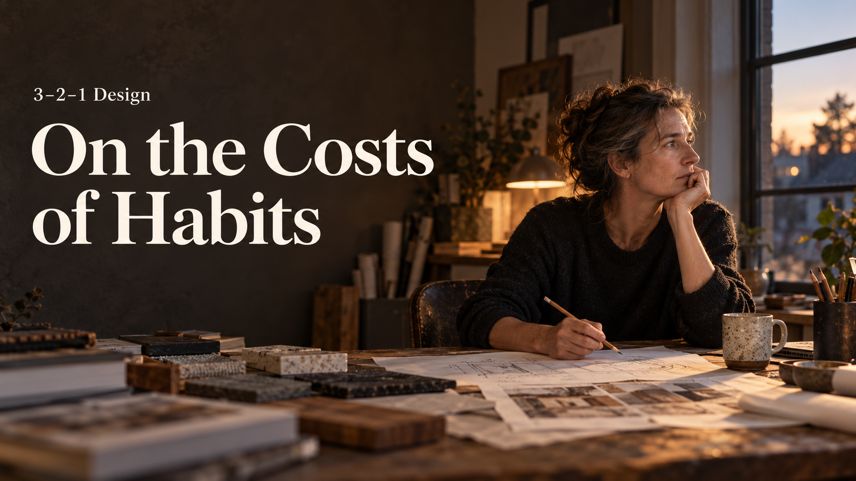 3-2-1 Design Issue 99 — On the Costs of Habits